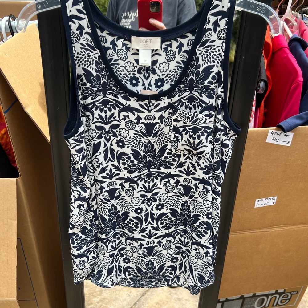 Ann Taylor top new with tags on